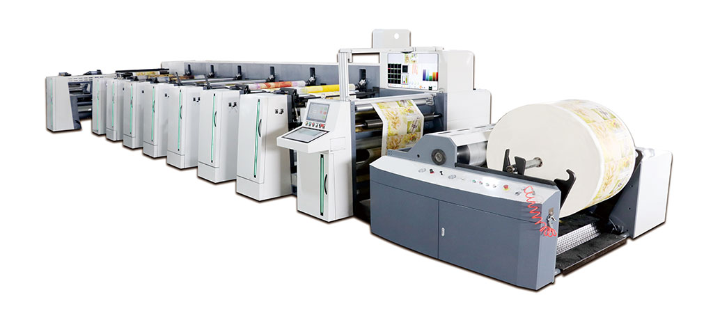 Sleeve Type Flexographic Printing Machine